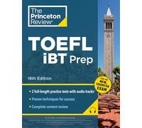 Princeton Review TOEFL iBT Prep with Audio/Listening Tracks, 18th Ed (Tascabile)