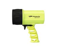 Princeton Tec Sector 7 LED Scuba Dive Spotlight IPX8 Resistenza all'acqua, Potente fascio di 1600 Lumen con impugnatura a pistola per esplorazione all'aperto o sport acquatici, 30 ore di vita, giallo