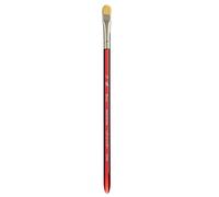 Princeton Velvetouch Artiste, Mixed-Media Brush for Acrylic, Watercolor & Oil, Series 3950 Willow's Blender Luxury Synthetic, Size 3/8