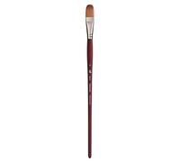 Princeton Velvetouch Jenna Rainey Blooms Brush, manico lungo, misura 12, pennelli professionali per artisti per tecnica mista, acrilico, olio