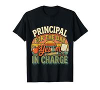 Principal for The Day. Yes, I'm in Charge Scuola Leader ||- Maglietta