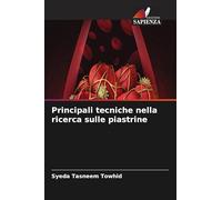 Principali tecniche nella ricerca sulle piastrine