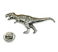 Principalmente metallo fuso a mano fine peltro inglese spilla preistorica T.Rex dinosauro (≈50mm)