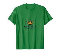 Principe Azzurro Fiaba Materiale Corona Magia Maglietta, Uomo, Verde Mela, XXL