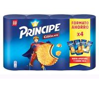 Principe Biscotti Ripieni al Cioccolato, Confezione da 3 Pacchi da 300 g