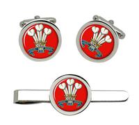 Principe Di Wales's Division, Britannico Militare Gemelli E Fermacravatta Set