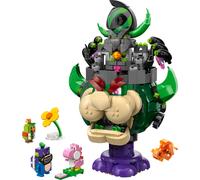 LEGO Super Mario Principe Florian e Bowser Castello - Giocattolo Interattivo con 4 Figure Incluso Yoshi Rosa, Supporto per il Gioco e l'Esposizione - Regalo per Gamer e Bambini da 9 Anni - 72042