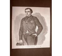 Principe Napoleone Giuseppe Carlo Bonaparte 1866 Gerolamo, Jérôme o Plon Plon