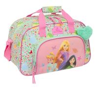PRINCIPESAS DISNEY BLOOM - Borsa sportiva, zaino ideale per bambini di diverse età, comoda e versatile, qualità e resistenza, 40 x 23 x 24 cm, Verde Acqua/Rosa Chiaro, M, Casual
