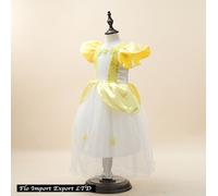 Principessa Bella Vestito Sposa Carnevale Maschera Belle Girl Dress up PRINC10