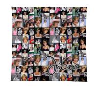 Principessa Diana - Collage - Coperta In Pile 150 X 150Cm