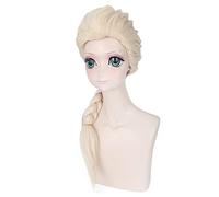 Principessa Elsa Parrucca Lunga Treccia Costume Cosplay Donne Parrucche Sintetiche Resistenti Al Calore Per Capelli