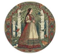 Principessa in piedi nella foresta Jigsaw Puzzle 1000pcs (67.5x67.5cm) Adulti Illustrazione del XX secolo Puzzle Gioco Educativo Decorazioni Per La Casa