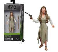 Principessa Leia ( Ewok Village) Star Wars Ritorno Jedi Figurina Nero Serie