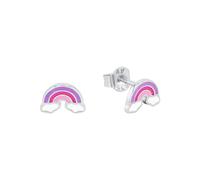 Principessa Lillifee - Orecchini da Ragazza in Argento 925 - Orecchino a Perno Arcobaleno - PLI-E0002