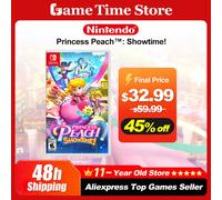 Principessa Peach: Showtime! Offerte di giochi per Nintendo Switch Scheda di gioco fisica nuova e originale al 100% Gioco per 1 giocatore per Nintendo Switch