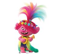 Principessa Poppy Con Ukulele Official Trolls World Tour Mini Cartonato