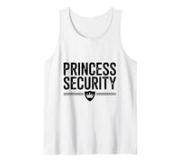 Principessa Sicurezza papà Padre Divertente Citazione Canotta