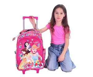 Principesse Dis Grande Zaino Trolley con Ruote Scuola Elementare Bambina Ragazza