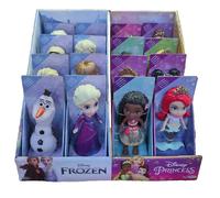 PRINCIPESSE DISNEY + FROZEN MINI TODDLERS 7.5cm PERSONAGGI ASS. JAKKS PACIFIC
