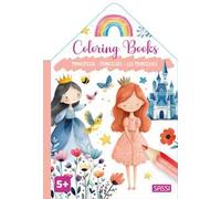 Principesse-Princesses-Les princesses. Colouring books. Ediz. illustrata
