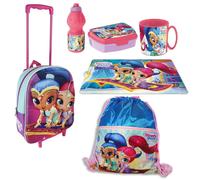 Shimmer and Shine zainetto zaino Trolley 3D,Sacca Sport,Set Colazione scuola