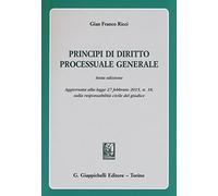 Principi di diritto processuale generale