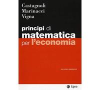 Principi di matematica per economia