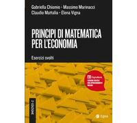 Principi di matematica per l'economia