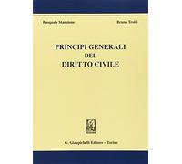 Libri Pasquale Stanzione / Bruno Troisi - Principi Generali Del Diritto Civile