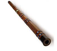 Principiante Flauto di Bambù Black Line Strumento Musicale Tradizionale Cinese Fatto A Mano 10 Fori Flauto Di Bambù Chiave G Flauto dizi in bambù