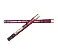 Principiante Flauto di Bambù Flauto Di Bambù Amaro A 2 Sezioni In Ottone Rosso A Doppio Inserto Strumento Musicale Per Flauto Orizzontale Per Adulti Dizi Flauto dizi in bambù (Color : G)