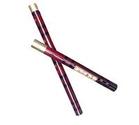 Principiante Flauto di Bambù Flauto Di Bambù Amaro A 2 Sezioni In Ottone Rosso A Doppio Inserto Strumento Musicale Per Flauto Orizzontale Per Adulti Dizi Flauto dizi in bambù (Color : C)