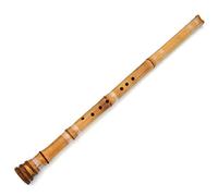 Principiante Flauto di Bambù Flauto Di Bambù Cinese Flauto Di Bambù Dorato A Otto Fori Grande Flauto Professionale Tipo Flauto D/E/F/G Tono Flauto dizi in bambù (Color : D)