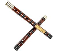 Principiante Flauto di Bambù Flauto Di Bambù Marrone A 2 Sezioni Che Suona Il Flauto Di Bambù Amaro Per Principianti Tipo Flauto Orizzontale Dizi Flauto dizi in bambù (Color : E)