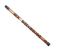 Principiante Flauto di Bambù Flauto Di Bambù Professionale Squisito Tipo Di Prestazioni Strumento Musicale Dizi Di Bambù Amaro Flauto dizi in bambù (Color : C Key)