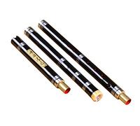 Principiante Flauto di Bambù Flauto Di Bambù Viola Flauto Di Bambù Portatile A Tre Sezioni Strumento Musicale Flauto Nero A 8 Buche Flauto dizi in bambù (Color : G)