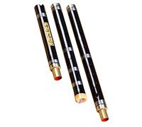 Principiante Flauto di Bambù Flauto Di Bambù Viola Flauto Di Bambù Portatile A Tre Sezioni Strumento Musicale Flauto Nero A 8 Buche Flauto dizi in bambù (Color : F)