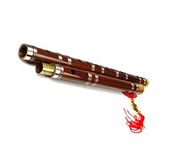 Principiante Flauto di Bambù Strumenti A Fiato Professionali Per Flauto Di Bambù Cinese A 10 Fori Flauti Di Colore Naturale Flauto dizi in bambù (Color : F Key)