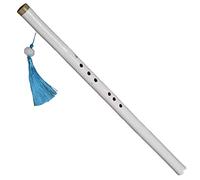 Principiante Flauto di Bambù Strumento A Fiato F/G Per Principianti Destro A Otto Fori Con Flauto Di Bambù Viola A Una Sezione Xiao Corto Bianco Flauto dizi in bambù (Color : G)