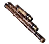 Principiante Flauto di Bambù Tre Sezioni F/G Tono Viola Bambù Foro Flauto Strumento A Fiato Principiante Flauto Di Bambù A 8 Fori Flauto dizi in bambù (Color : G)