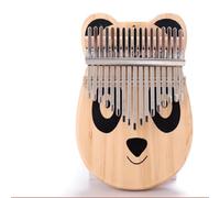 Principiante Kalimba Pianoforte A Pollice Kalimba A 17 Tasti Con Graziose Forme Di Animali Strumento Portatile In Legno Per Principianti(Panda)
