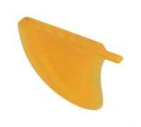 Principiante per tavola da surf Pinna 18,5 centimetri Stabile Ride | Flessibile per materiale Tpu, lunghezza 18,5 cm, liscio per superficie, PVC, nero giallo verde opzioni