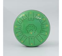 Principiante Tongue Drum Durata Facile Da Trasportare E Di Lunga Durata Handpan Corpo A Tamburo Ispessito, Qualità Del Suono Stabile Tamburo In Acciaio(13 tone-A,Light green)