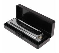 Principianti Armonica 10 Fori Per La Chiave Di Do Blues Harmonica Strumento Musicale Con Fo(White)