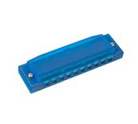 Principianti Armonica Armonica A Bocca A Forma Di Pettine In Do In Plastica 10 Fori Per Principianti(Blue)