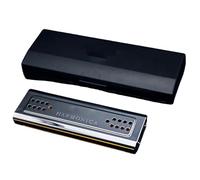 Principianti Armonica Armonica A Bocca In Sol Con Tremolo A 24 Fori Doppia Faccia Argento Per Esercitarsi Strumento A Fiato Professionale