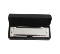 Principianti Armonica Armonica A Bocca Professionale In Do A 10 Fori E 20 Toni Strumento A Fiato In Argento Per Esercitazioni