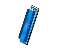 principianti armonica Armonica Blues 10 Fori 20 Note Chiave C Modello Polifonico Adatto A Principianti Strumento Musicale(Blue)