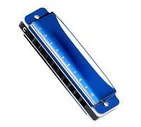Principianti Armonica Armonica Blues A 10 Fori In Chiave Do Livello Di Esecuzione Professionale Introduzione Per Principianti(G key 10 hole blue)